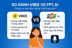 So sánh Vbee vs FPT AI: Công Cụ Nào Đọc Tiếng Việt Hay Hơn?