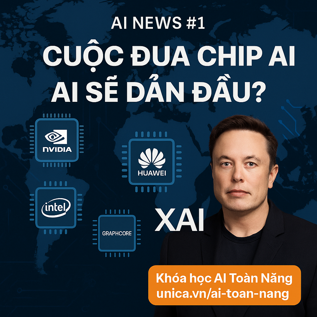 AI NEWS #1 Cuộc đua chip AI toàn cầu và những người dẫn đầu mới