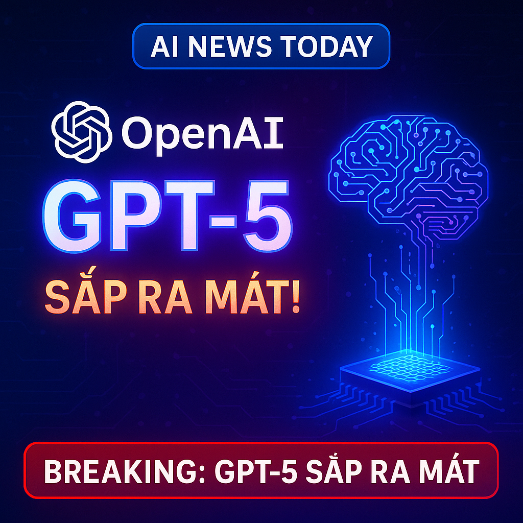 AI NEWS Today GPT-5 Sắp Ra Mắt – Những Gì Bạn Cần Biết Ngay!