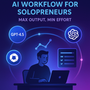 AI Workflow for Solopreneurs Max Output, Min Effort