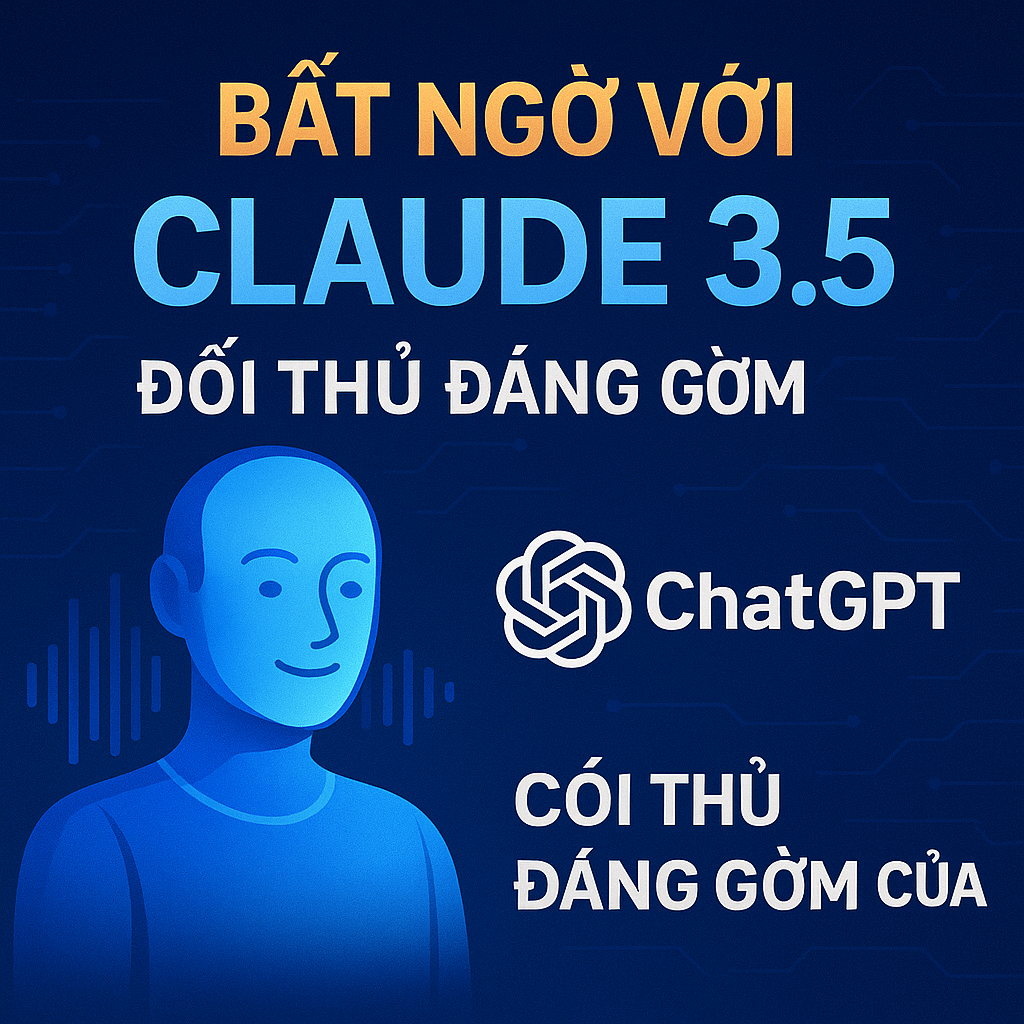 Bất Ngờ Với Claude 3.5 – Đối Thủ Đáng Gờm Của ChatGPT