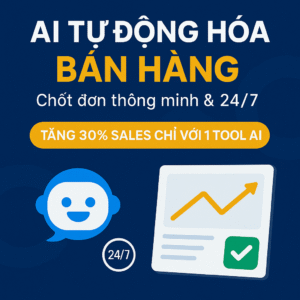 Ứng Dụng AI Trong Bán Hàng: Tự Động Hoá Và Chốt Đơn Thông Minh